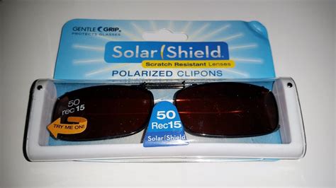 solar shield polarized clip ons.